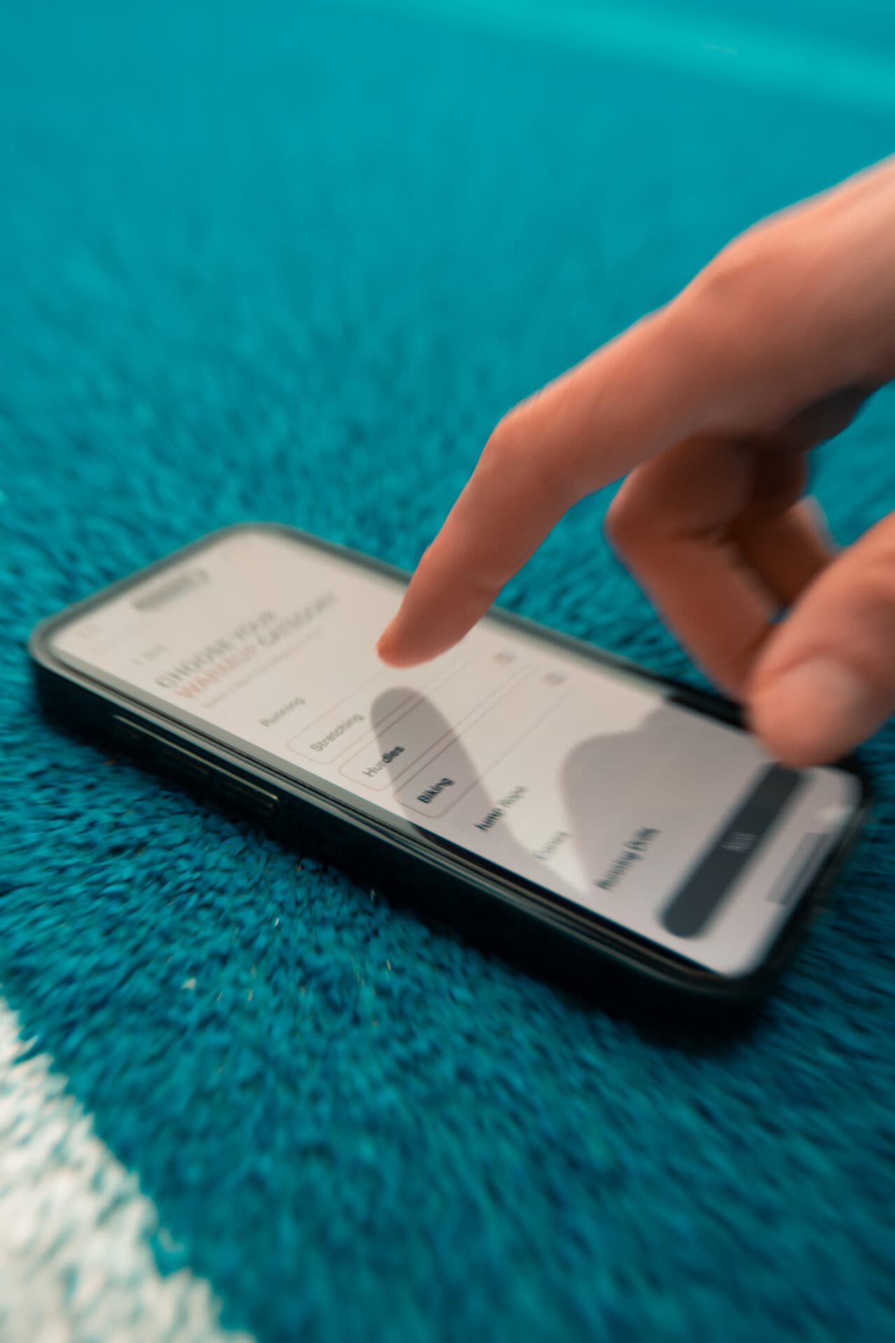 MyStones mobile app interface